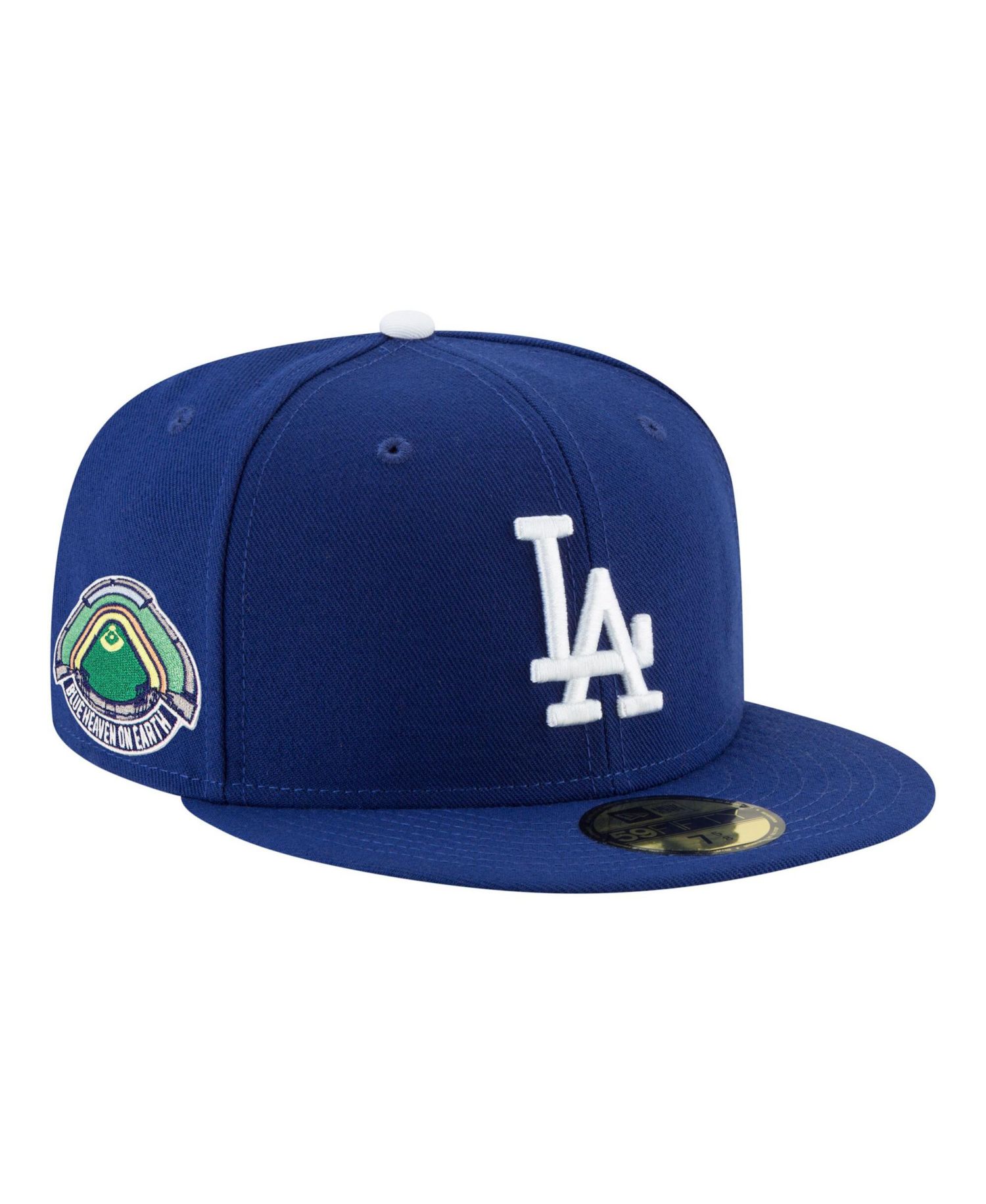 Men's Royal Los Angeles Dodgers Blue Heaven On Earth Stadium Patch 59FIFTY Fitted Hat