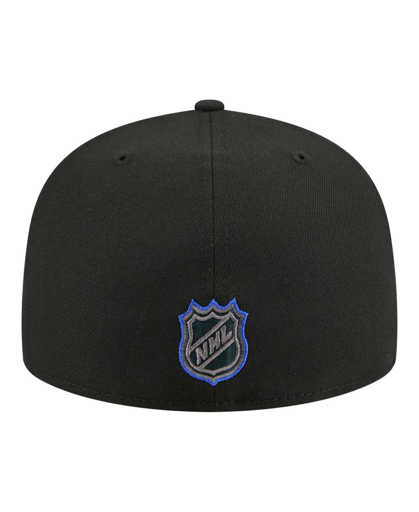 Мужская кепка New Era Black New York Rangers Color Pop 59FIFTY Fitted Hat — фото 3