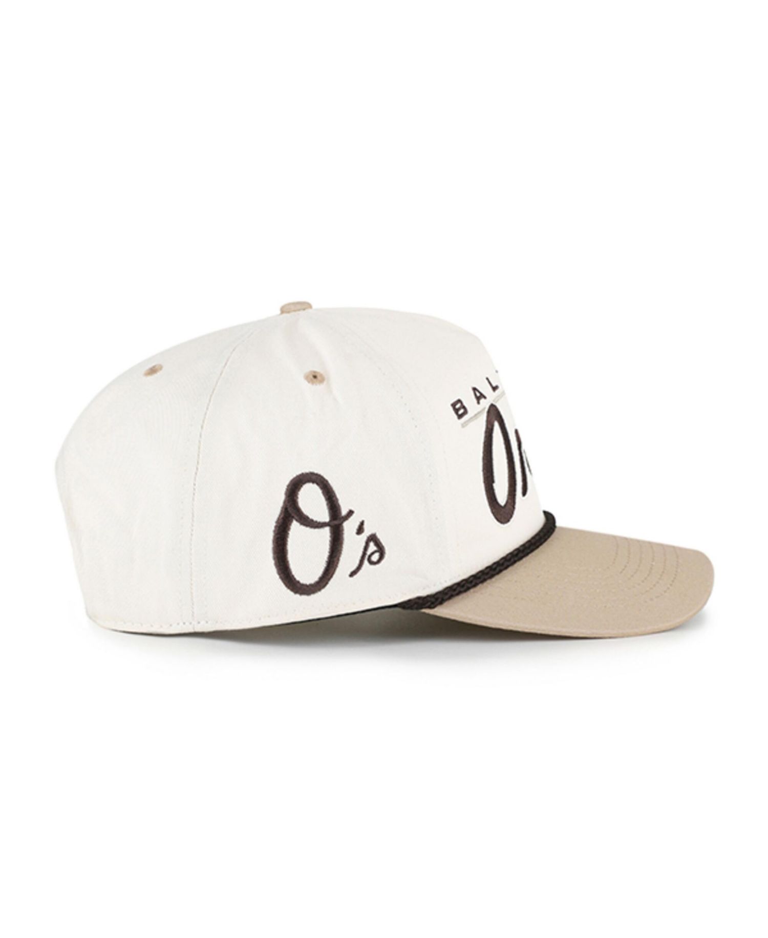 Men's Natural/Tan Baltimore Orioles Neutral Terrain Hitch Rope Adjustable Hat