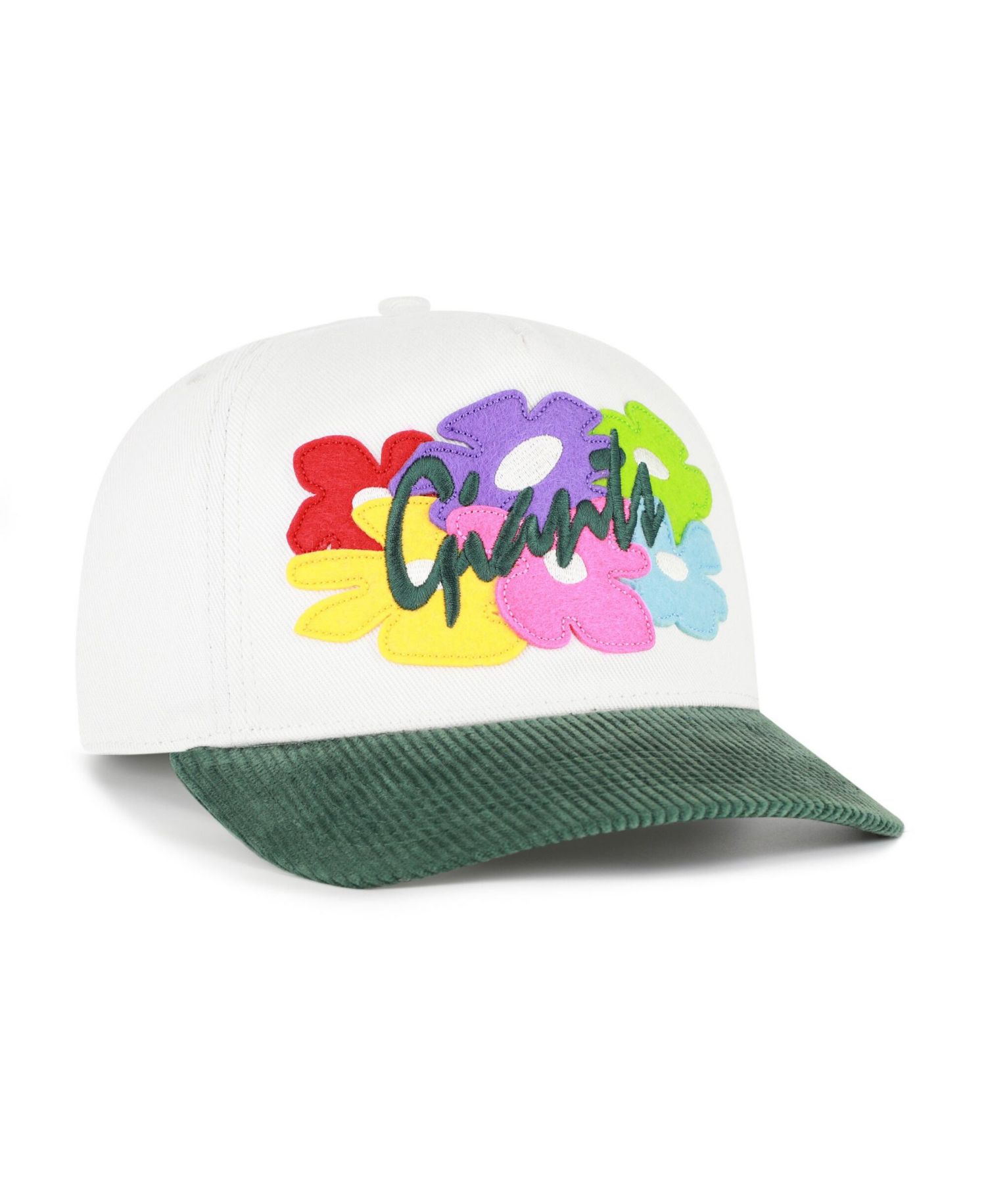 Men's White/Green San Francisco Giants Flora Gallery Hitch Adjustable Hat