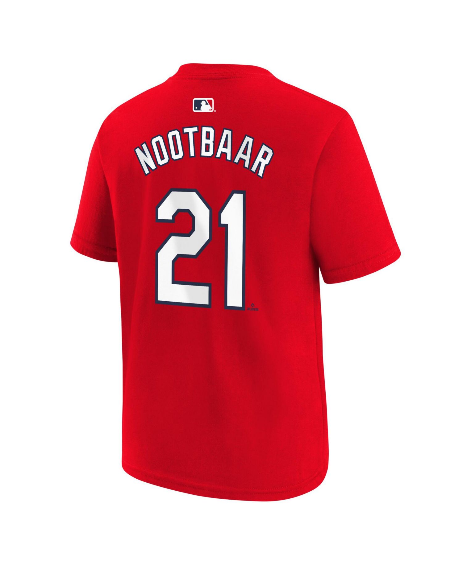 Big Boys and Girls Lars Nootbaar Red St. Louis Cardinals City Connect Name & Number T-Shirt