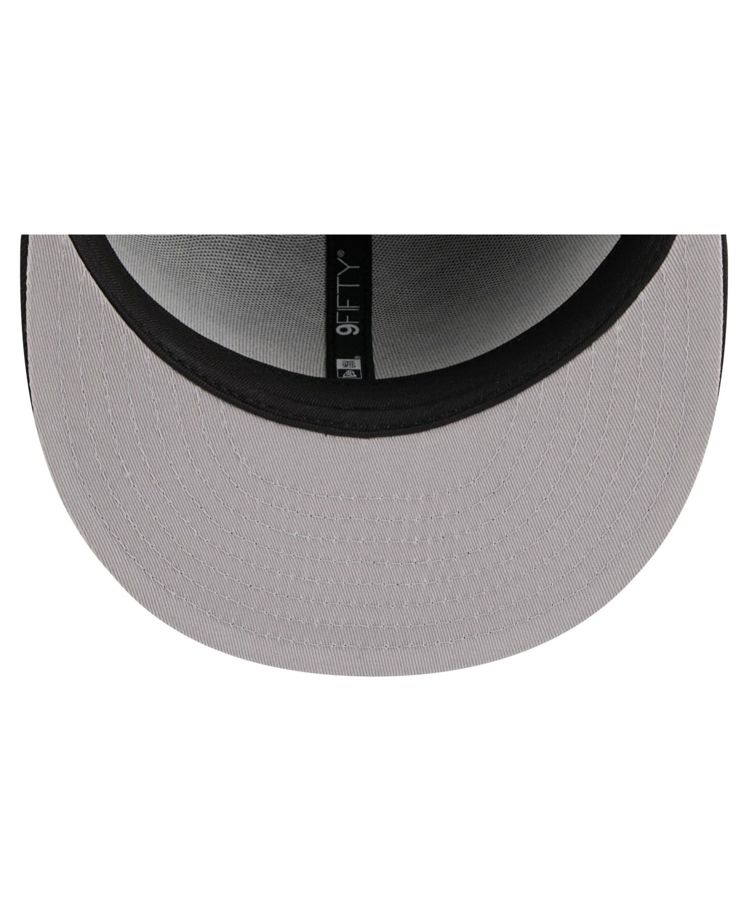 Men's Black Detroit Pistons 2026 NBA Draft Crystal 9FIFTY Snapback Hat
