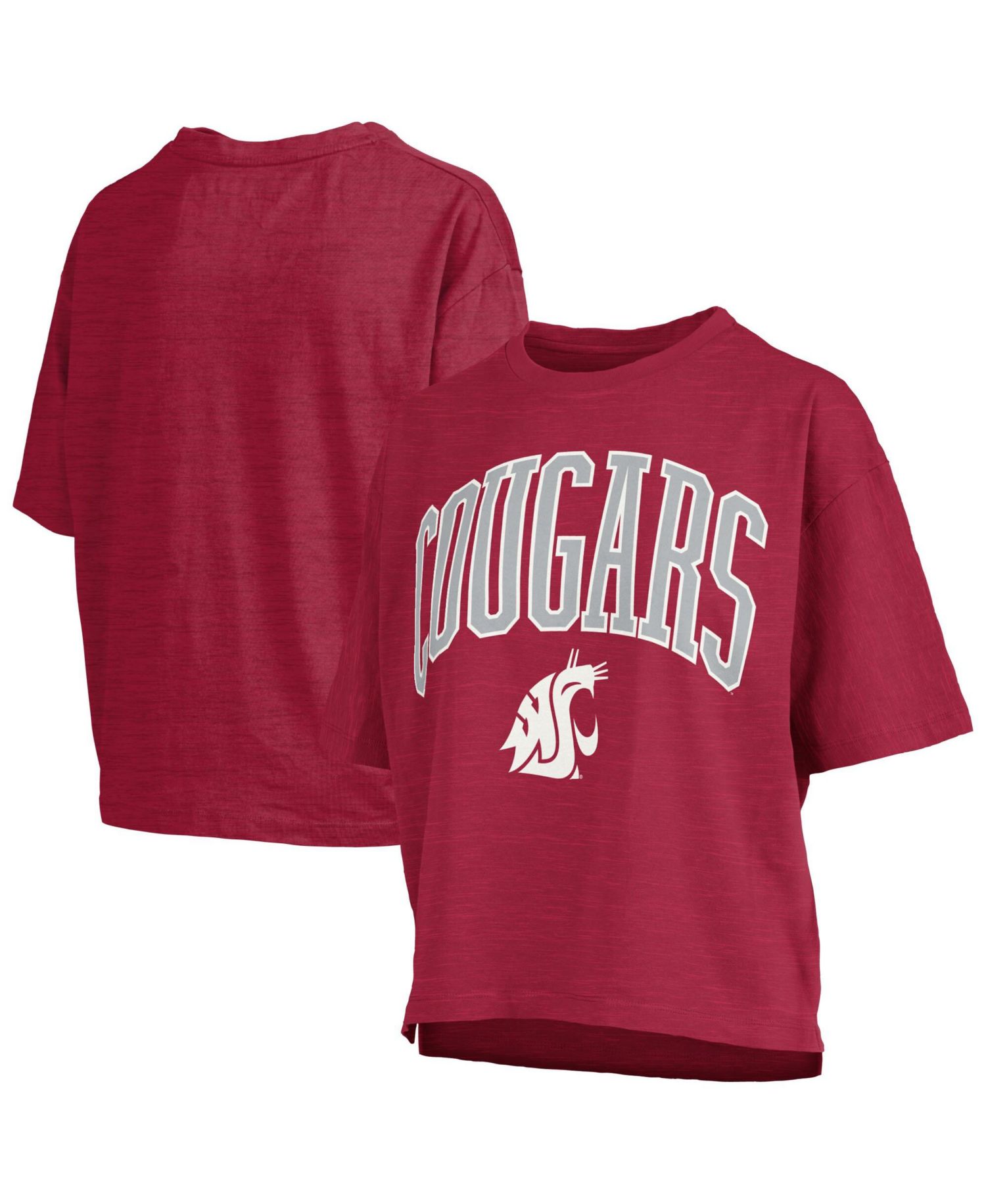 Women's Crimson Washington State Cougars Nelson T-Shirt