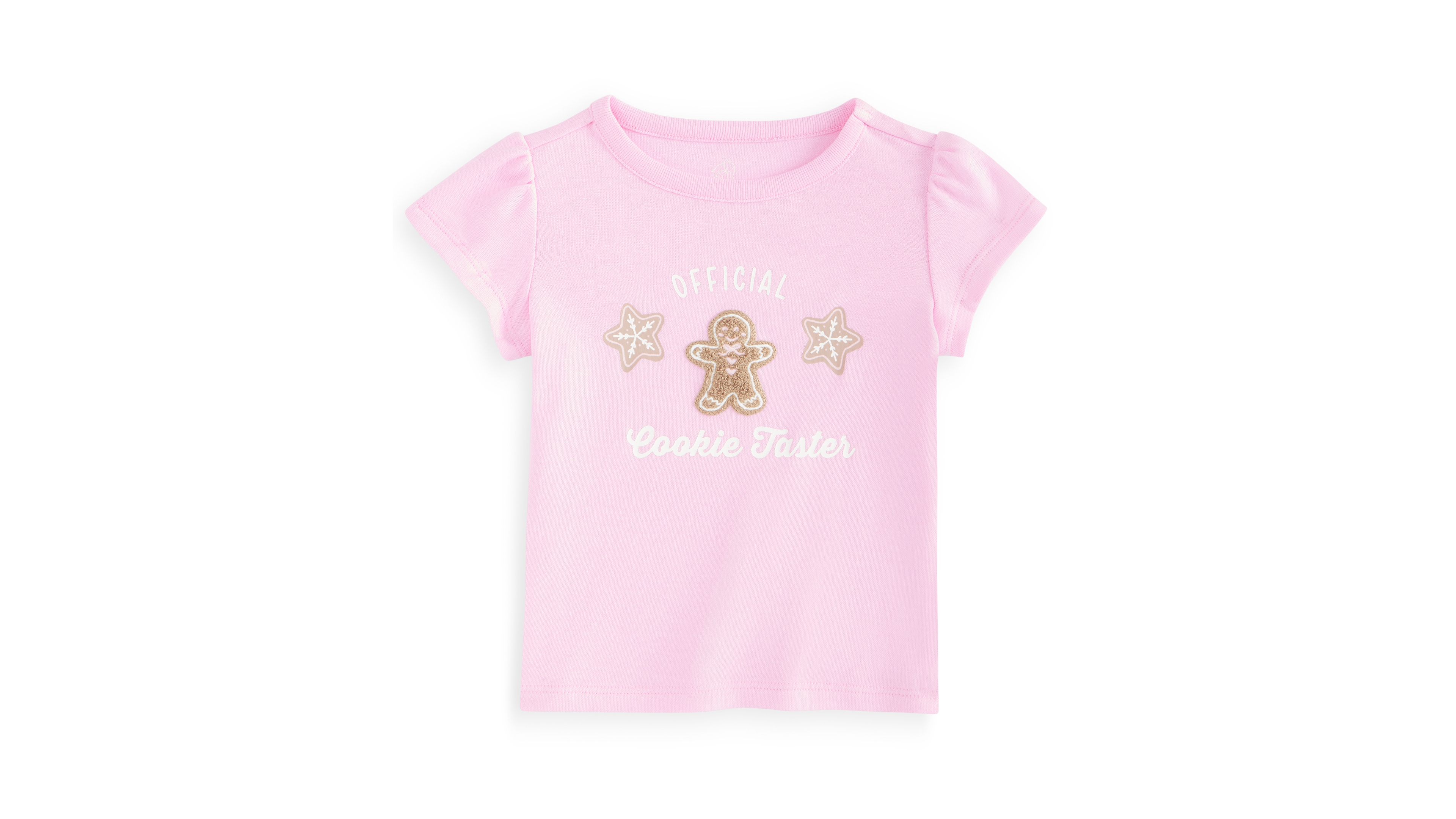 First Impressions Baby Girls' 3M-24M Mix & Match Short-Sleeve Cookie T-Shirt, Exclusively at Macy's
