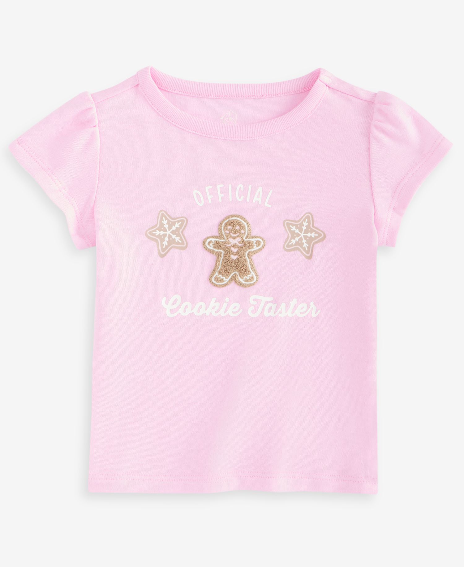 Toddler Girls' 2T-4T Mix & Match Short-Sleeve Cookie T-Shirt