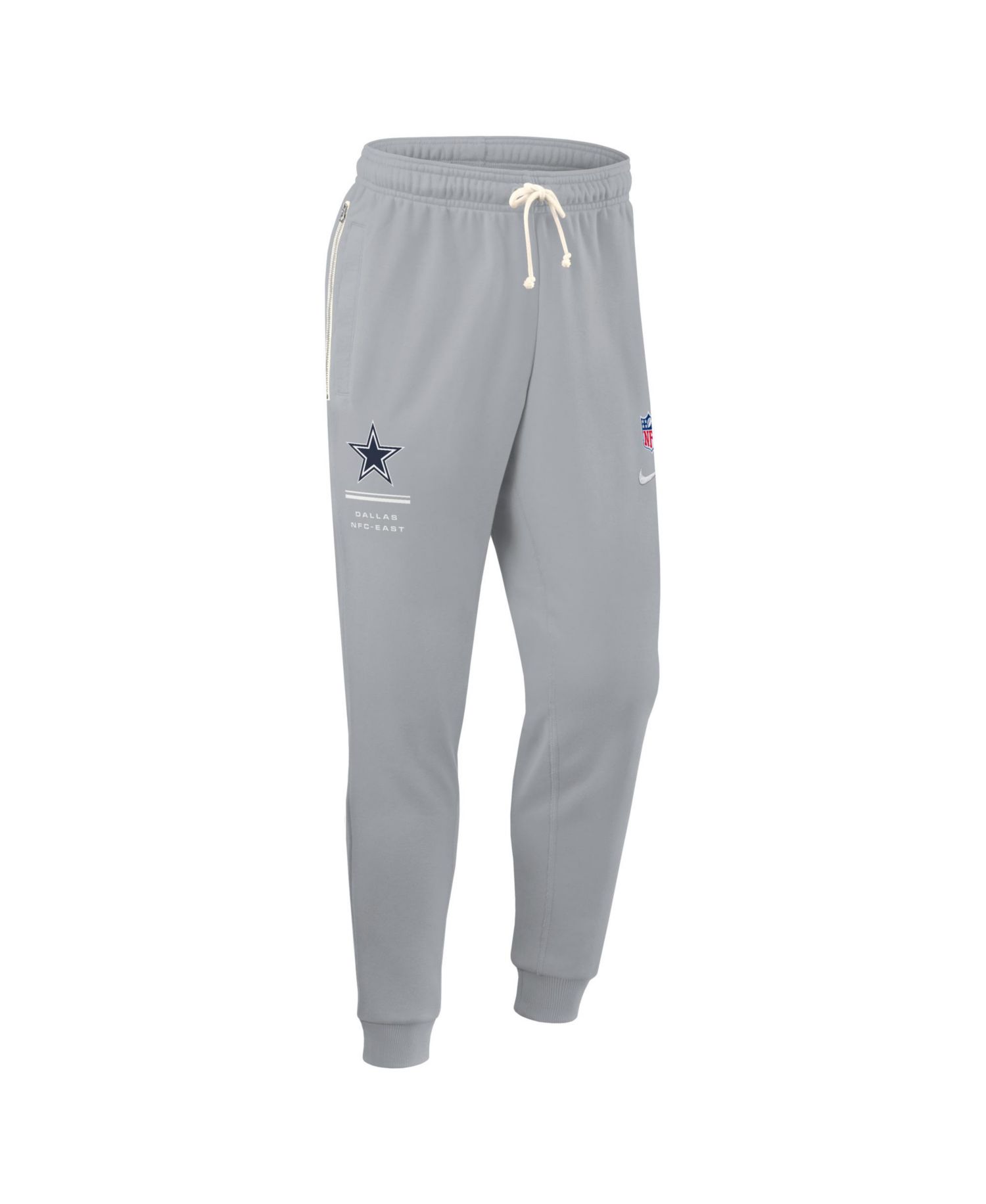 Men's Gray Dallas Cowboys Sideline Standard Issue Dri-FIT Taper Pants