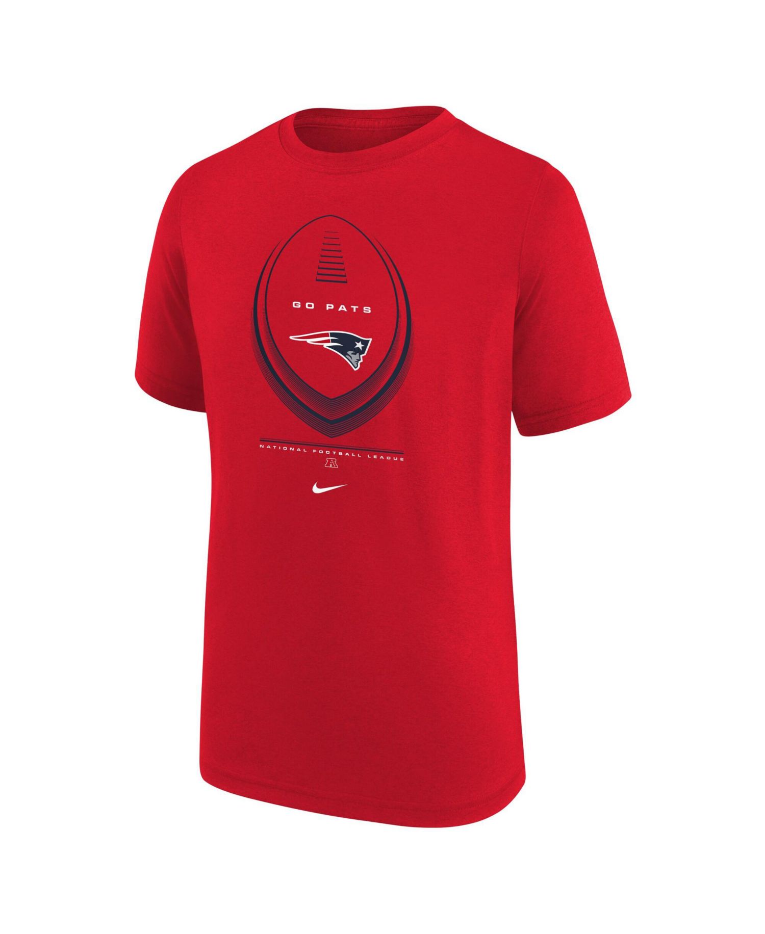 Big Boys and Girls Red New England Patriots Icon Legend Dri-FIT T-Shirt