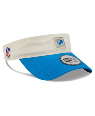 Men's Cream/Blue Detroit Lions 2026 NFL Training Camp Adjustable Visor Hat