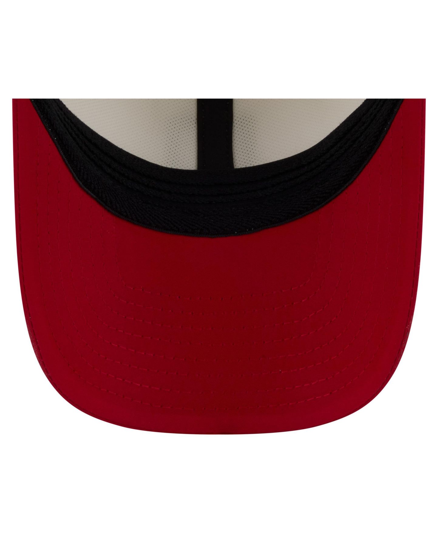 Мужская кепка New Era Cream/Scarlet San Francisco 49ers 2026 NFL Training Camp 39THIRTY Flex Hat — фото 5