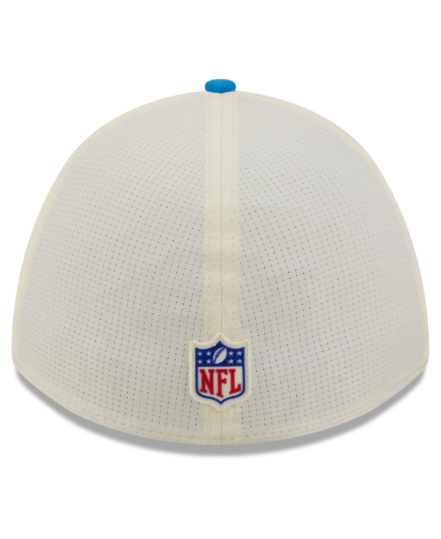 Men's Cream/Blue Detroit Lions 2026 NFL Training Camp 39THIRTY Flex Hat