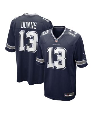 Men's Caleb Downs Navy Dallas Cowboys 2026 NFL Draft First Round Pick No. 11 Team Game Jersey
