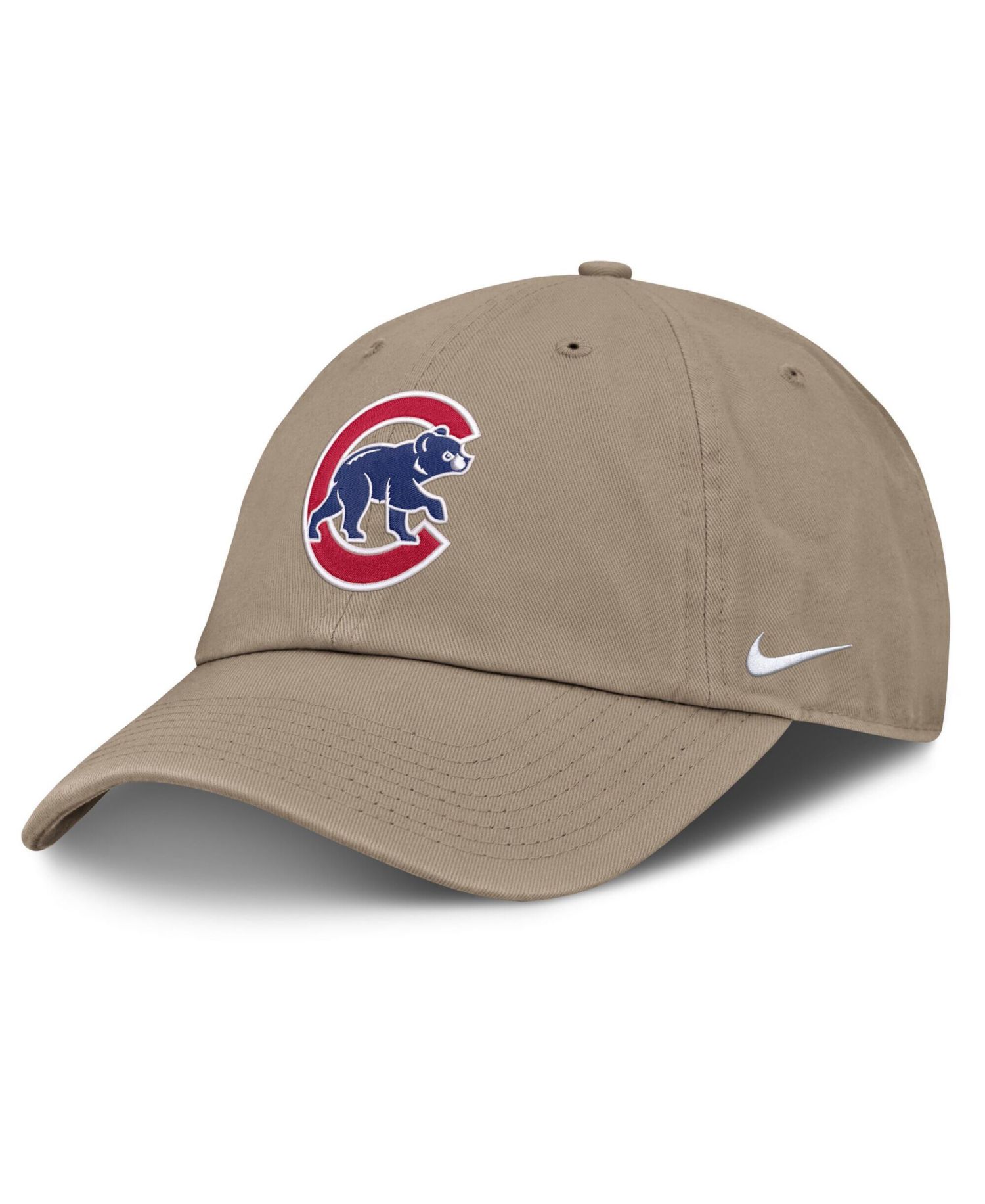 Men's Khaki Chicago Cubs Celebrating America's 250th Club Adjustable Hat