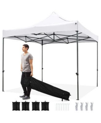 10 x 10 Foot Pop-Up Canopy Shelter with 420D Oxford Top