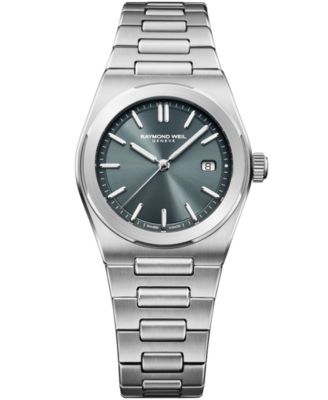 Women's Silver-Tone Stainless Steel Watch 30mm
