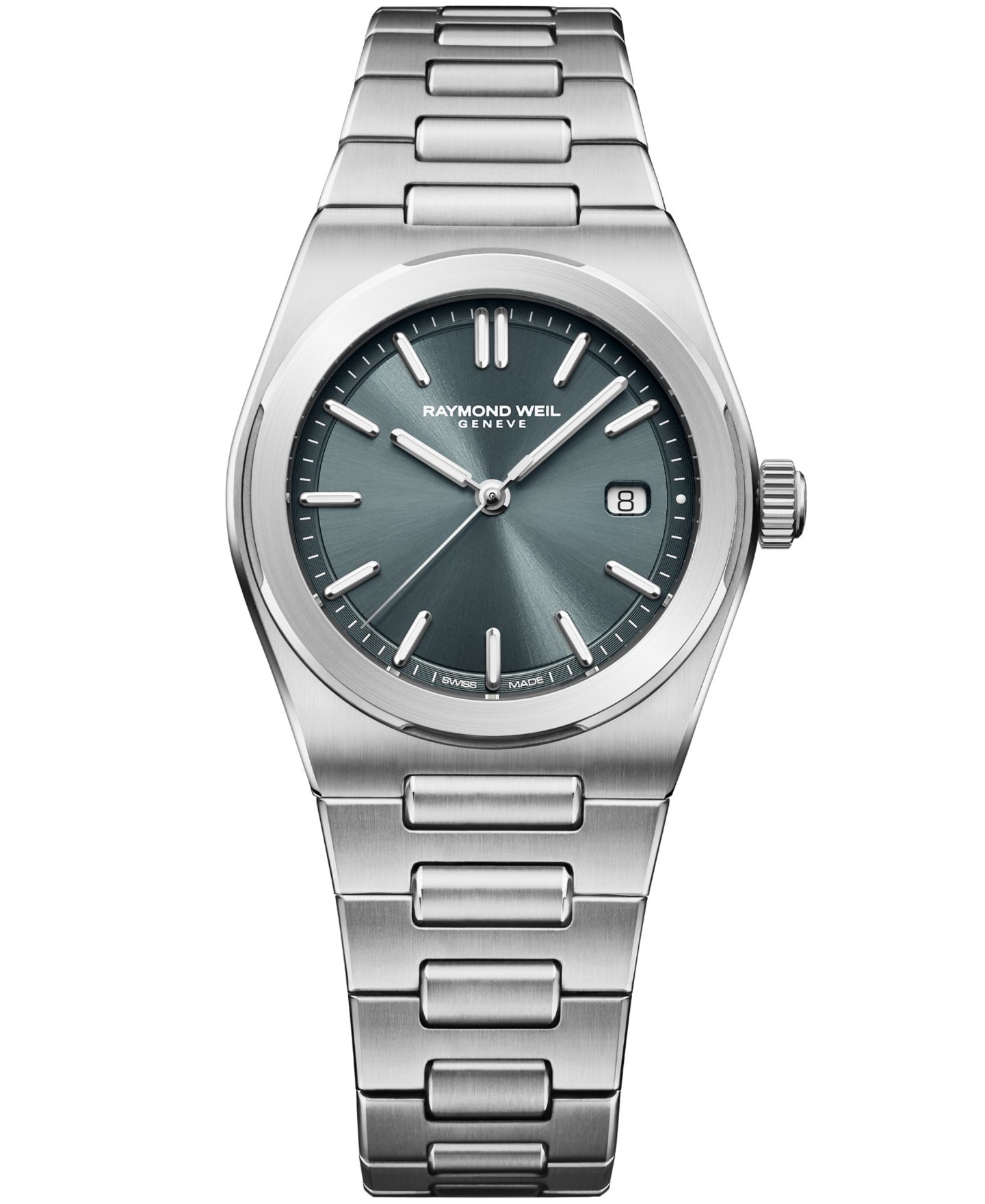 Женские часы Raymond Weil серебристые из нержавеющей стали 30мм — фото 1