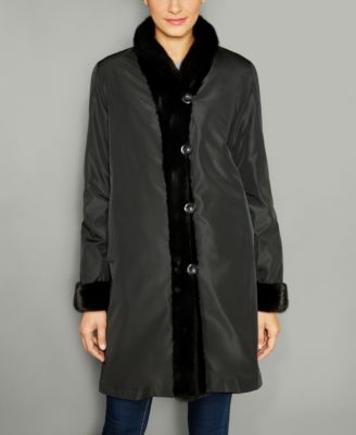 reversible mink coat