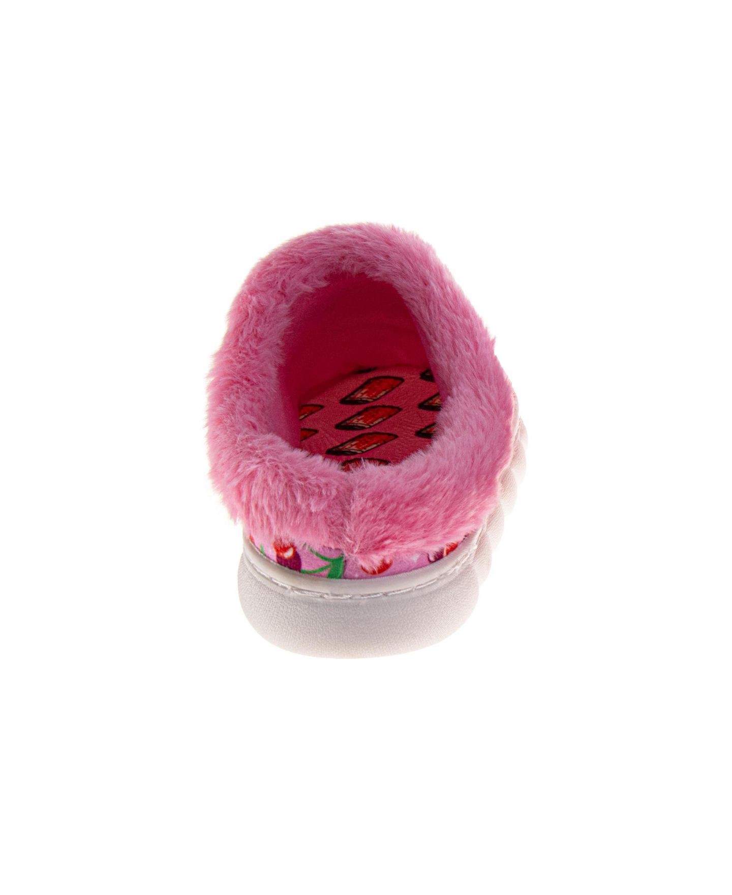 Женские тапочки Josmo Official Licensed Coca Cola Cherry Coke Casual Slippers, цвет: Вишнёвый — фото 4