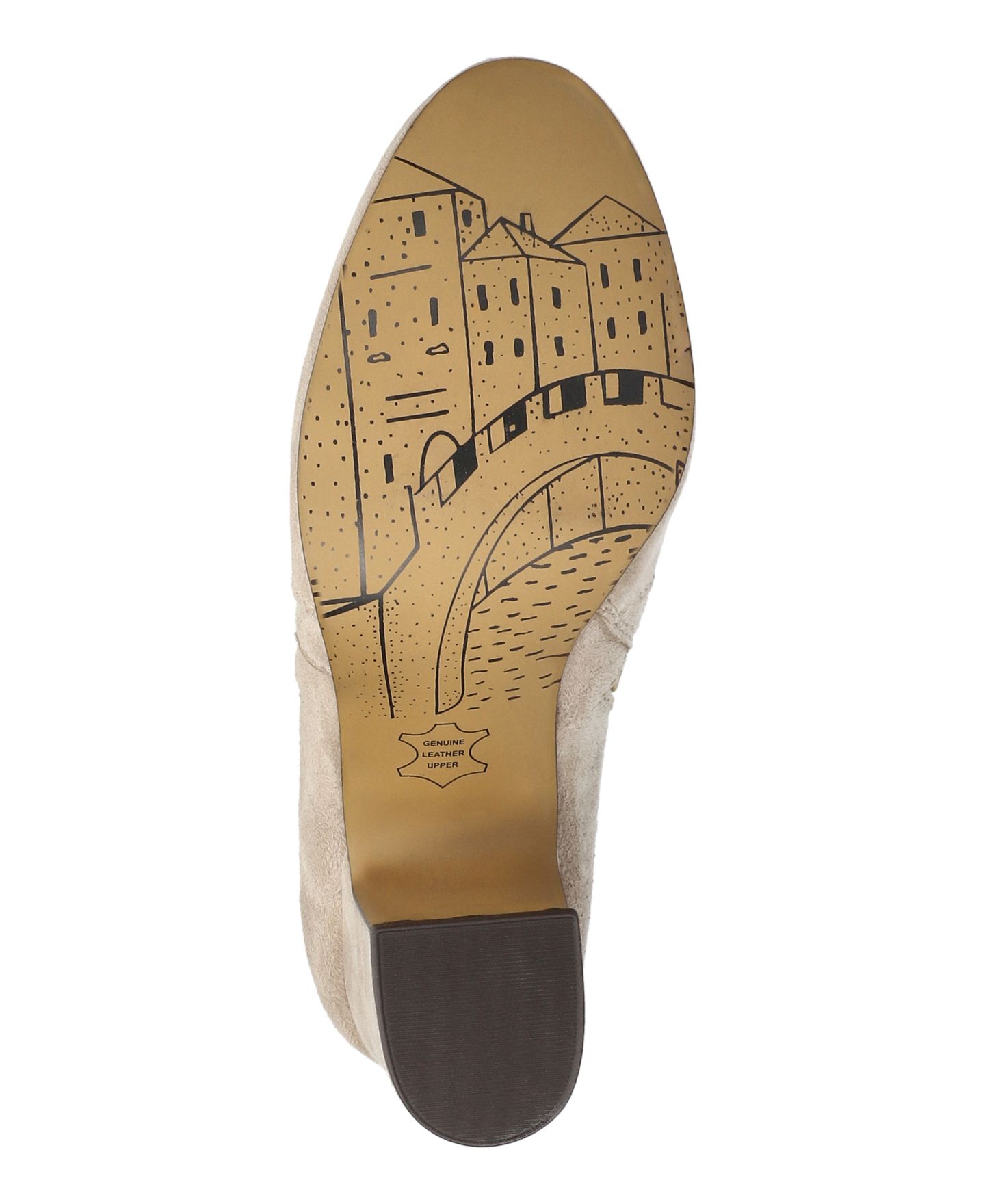 Женские ботинки Bella Vita Port Round Toe Ankle, цвет: Бежевый замшевый кожаный — фото 5