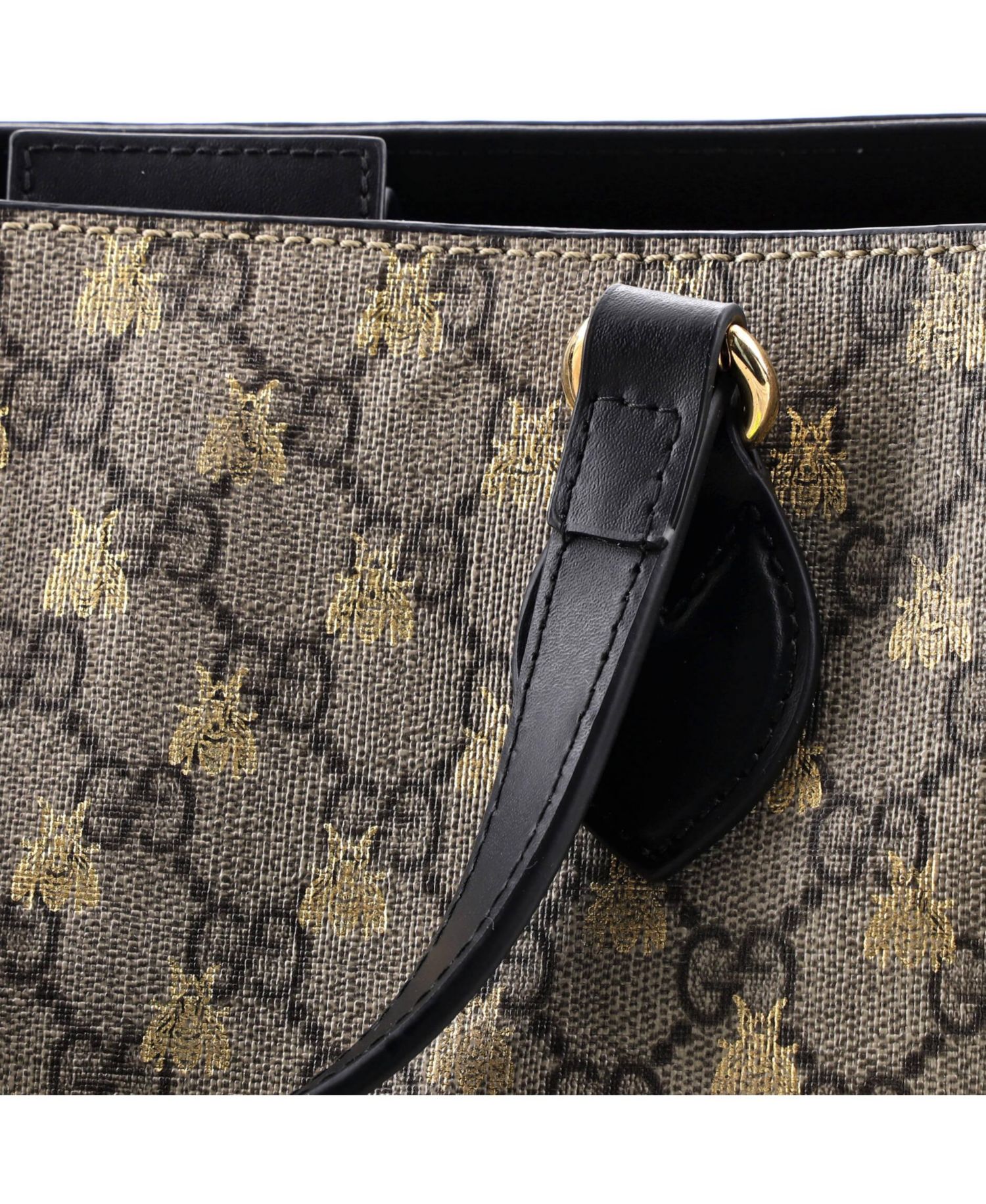 Small Convertible Soft Tote Printed GG Coated Canvas