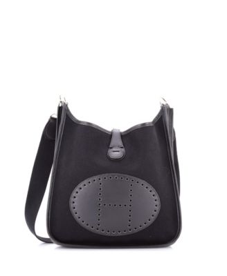 PM Evelyne Bag Gen I Toile and Leather