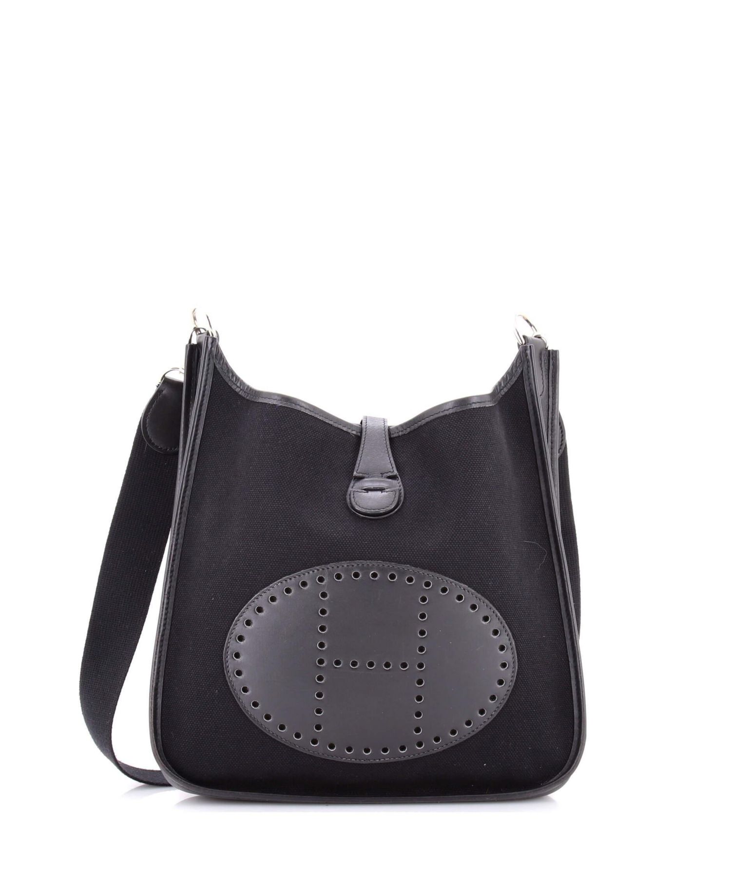 PM Evelyne Bag Gen I Toile and Leather