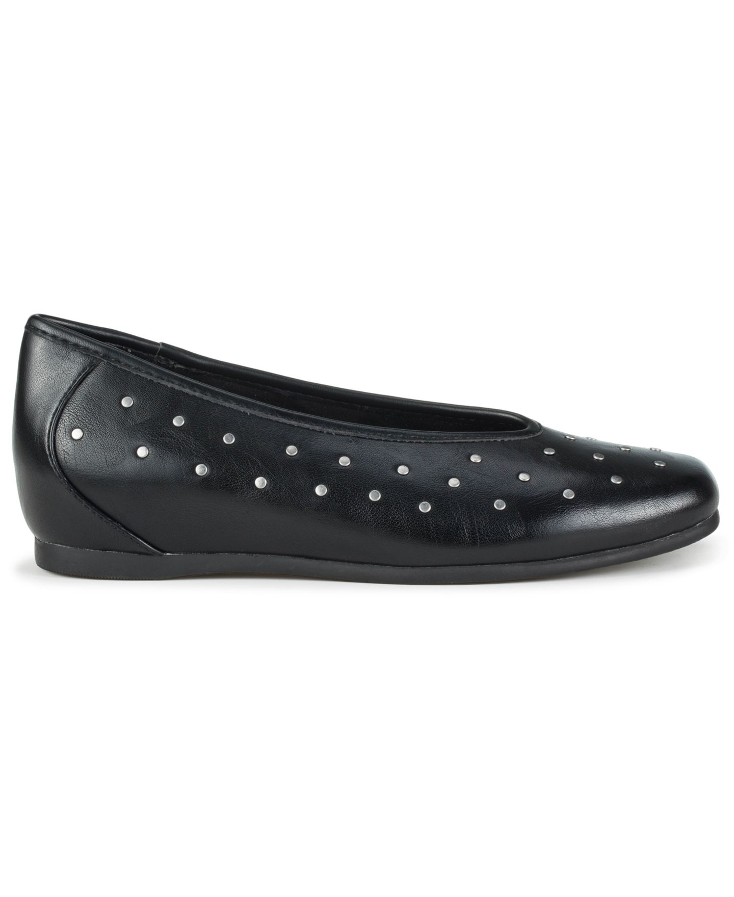 Женские балетки Baretraps Ryalie Studded Slip-On Flats, цвет: Чёрный — фото 2