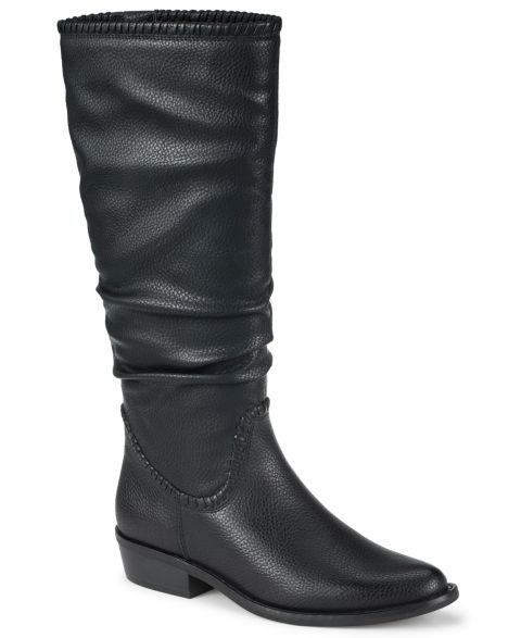 Женские ботинки Baretraps Nilla Zipper Tall Almond Toe, цвет: Чёрный