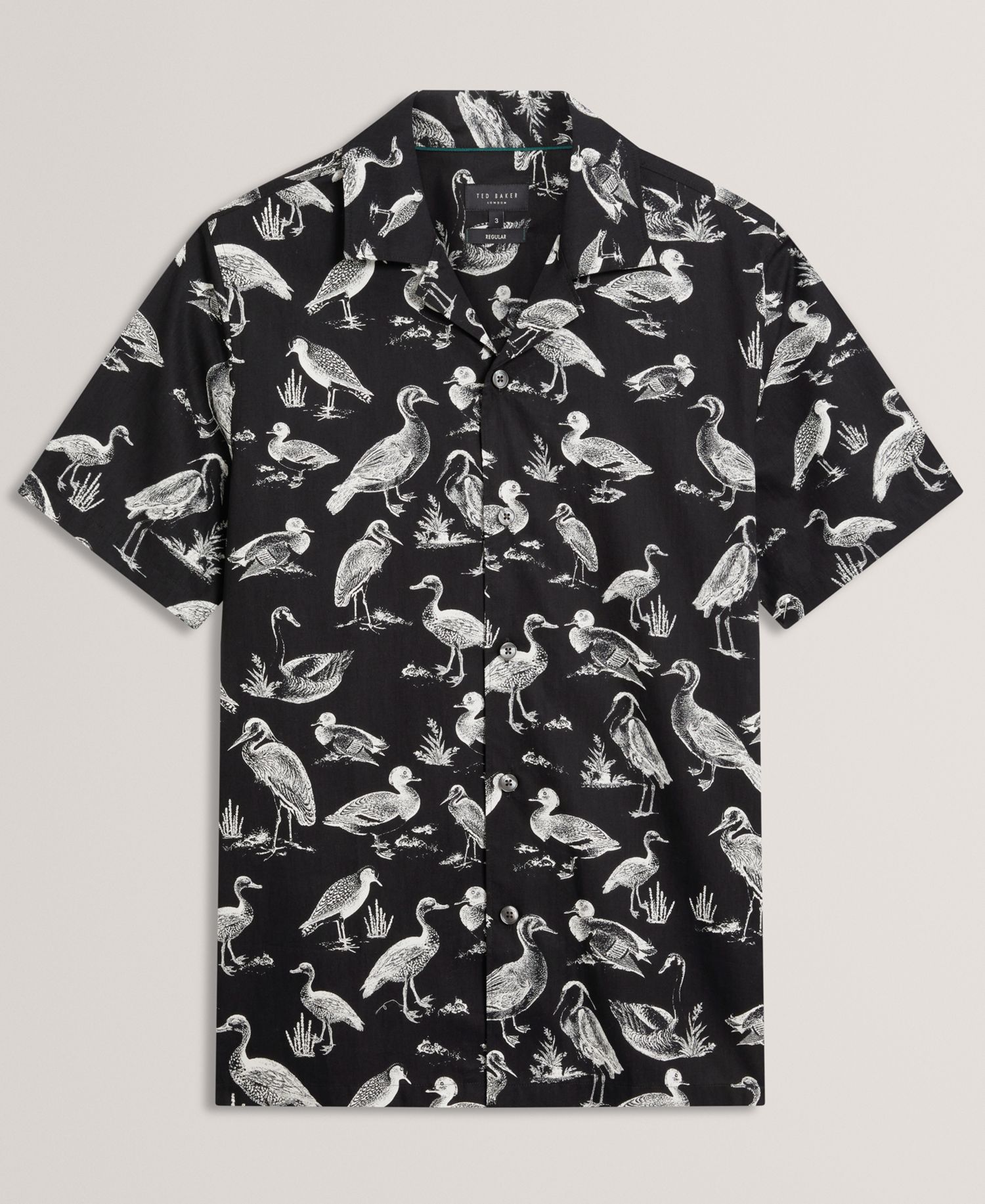 Men's Yamal Regular Duck Print Shirt
