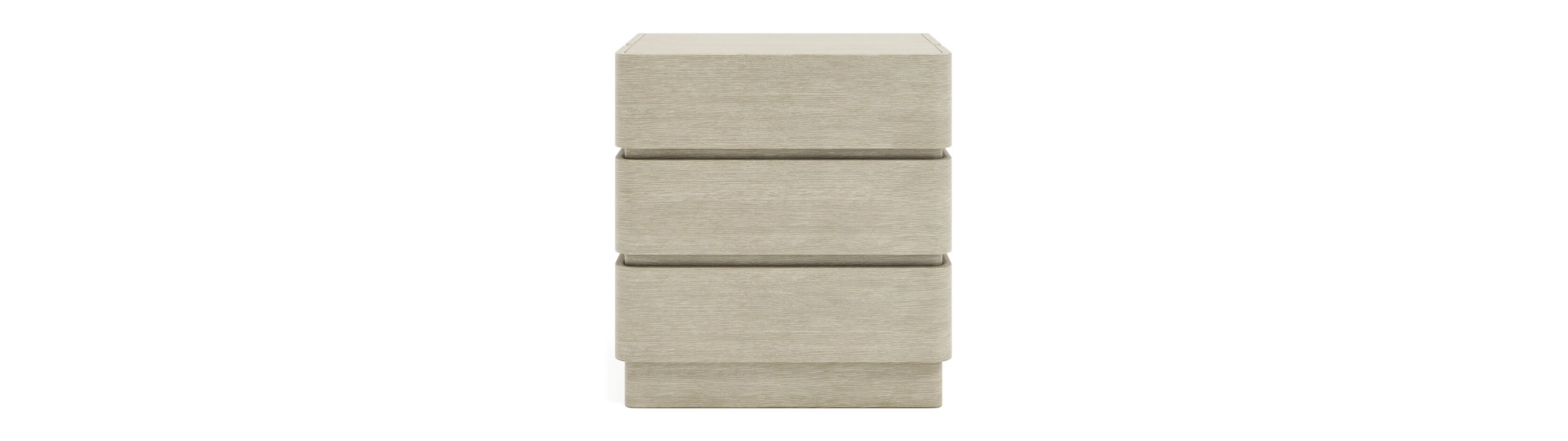 Bernhardt Arcadia 28" Wood 3-Drawer Nightstand