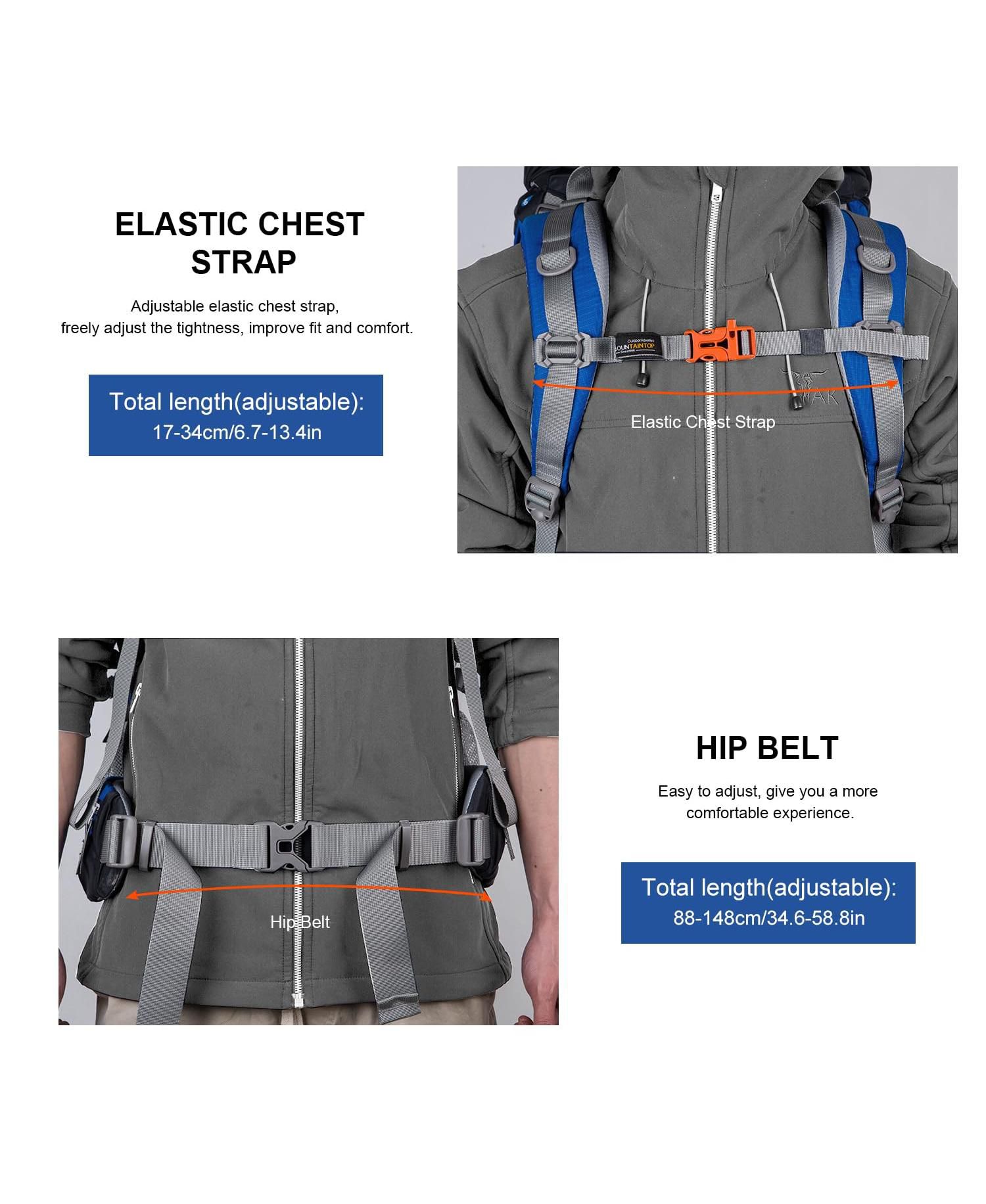 80 Liter Internal Frame Backpack for Man and Women Backpacking Hiking Backpack