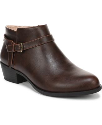 Women's Ada Zip Almond Toe Short Boots