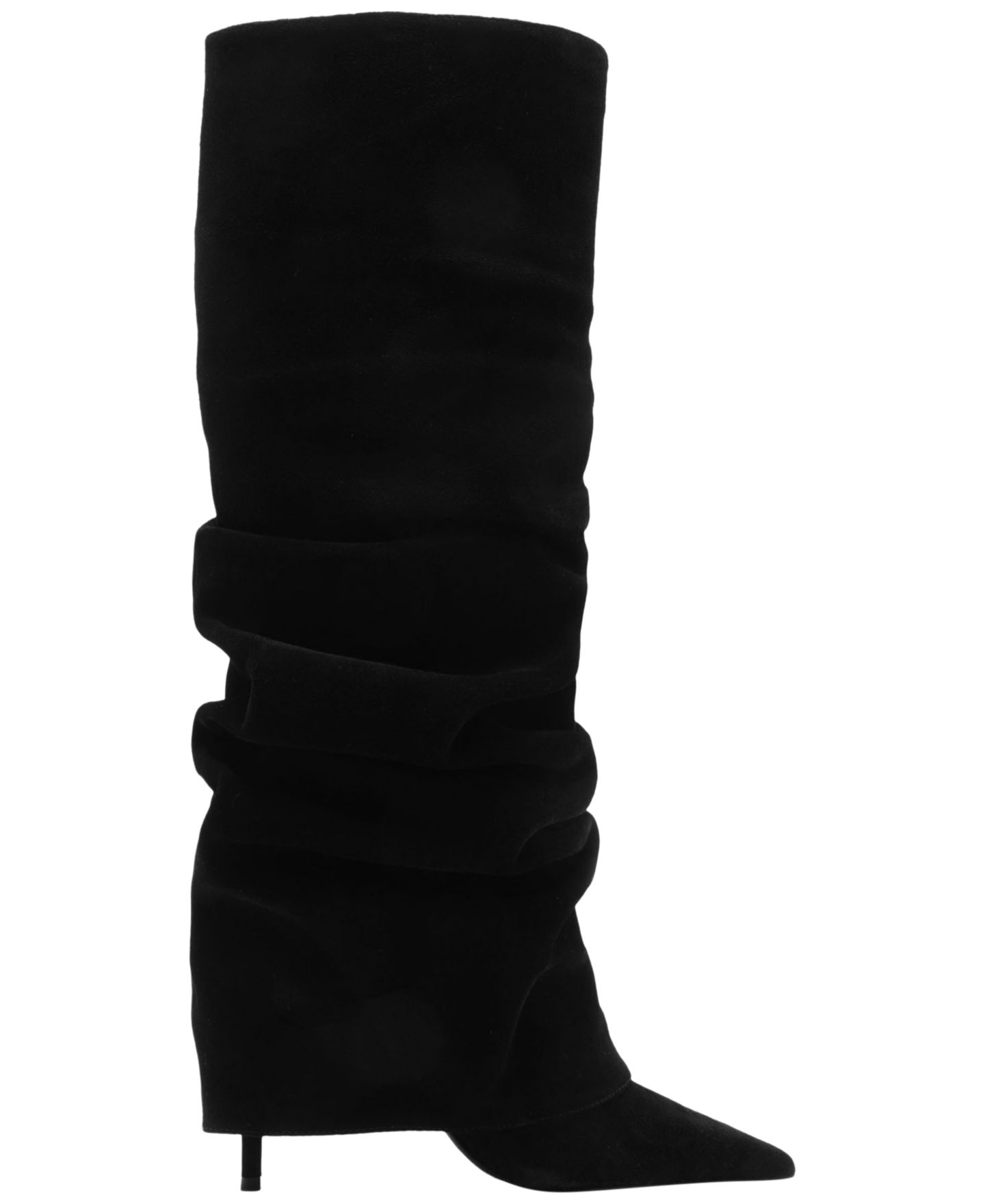 Женские ботинки Schutz Mikki Up Cloak Heeled Dress Boots, цвет: Чёрный — фото 2