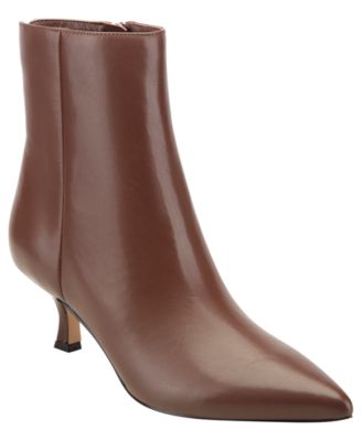 Women's Francy Leather Ankle Dress Booties