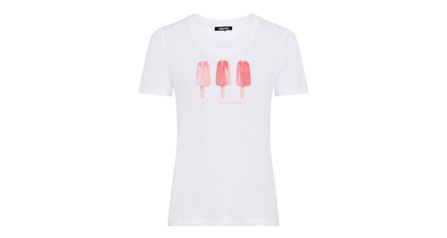 Women's Ice Pop Print T-Shirt