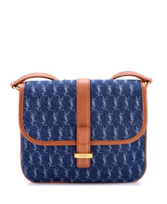 Small Le Monogramme Shoulder Bag Monogram All Over Denim