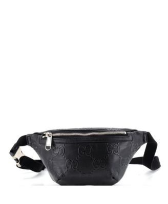 Small Belt Bag GG Embossed Perforated Leather