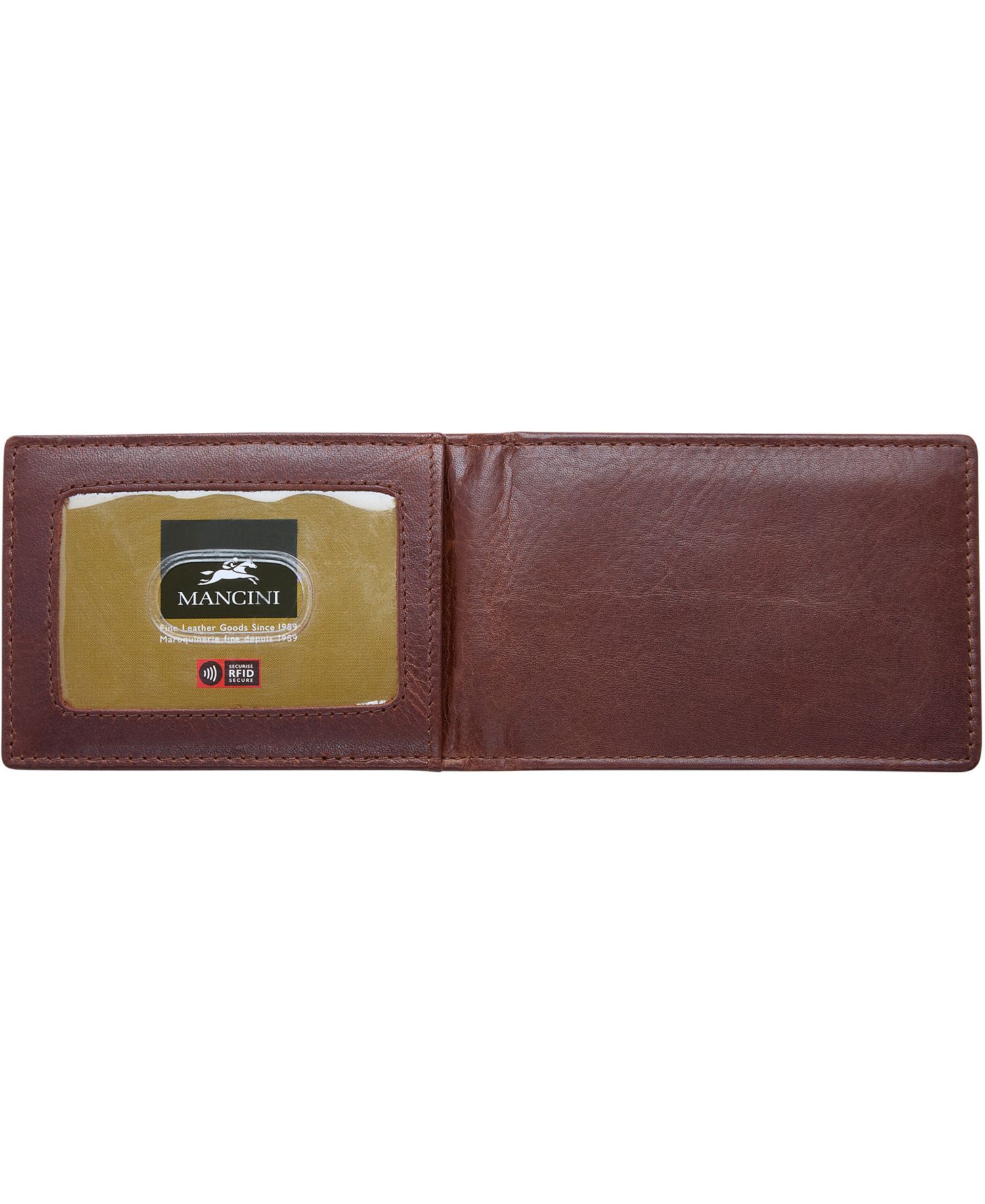 Men's Boulder Collection RFID Secure Wallet with Removable Passcase and Coin Pocket