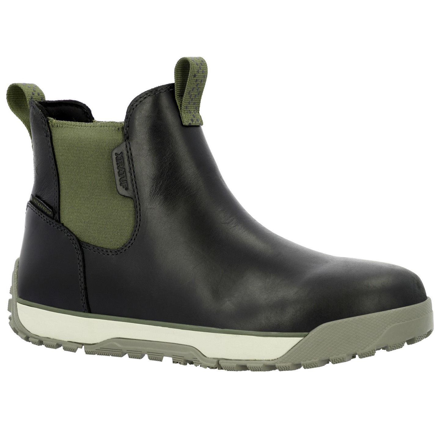 Мужские ботинки XTRATUF Leather Ankle Deck Boot, цвет: Чёрный — фото 8