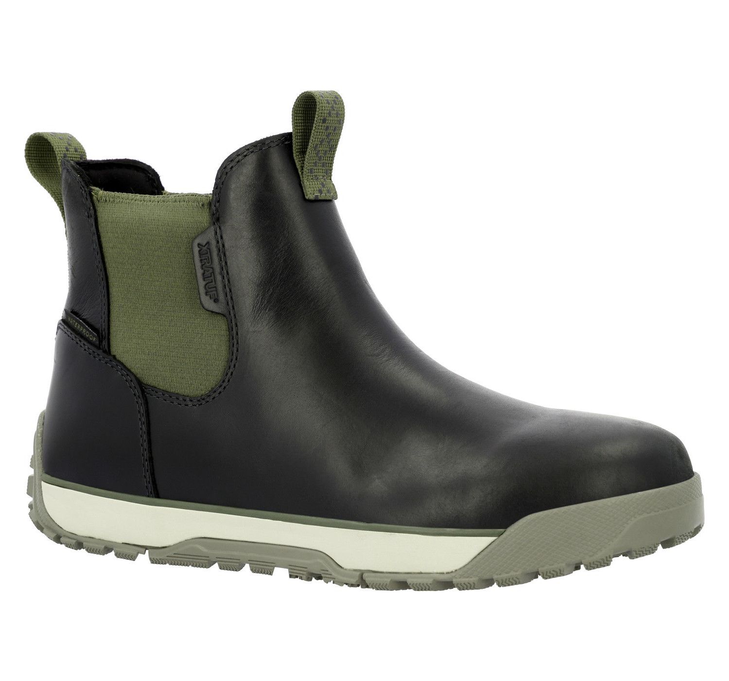 Men's Leather Ankle Deck Boot