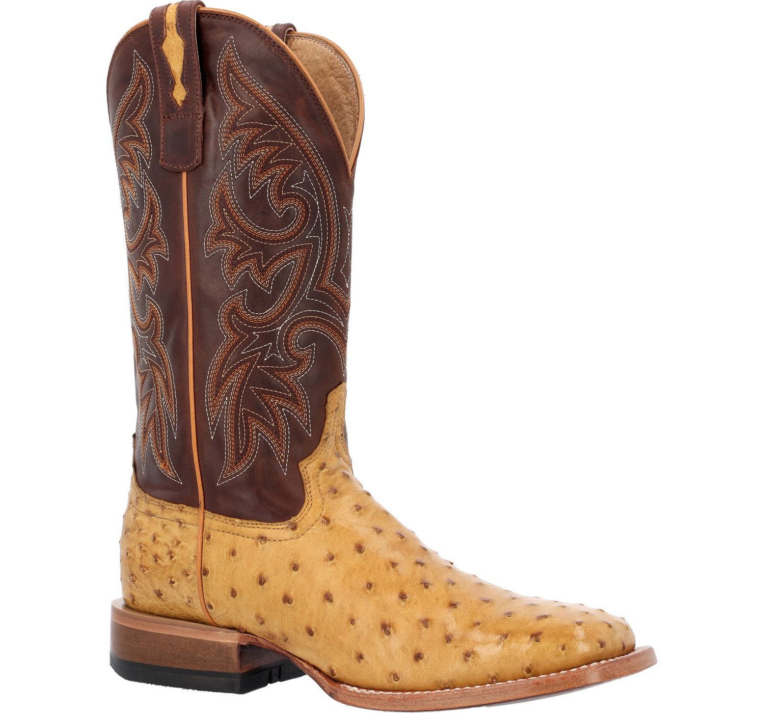 Men's Premium Exotics Full-Quill Ostrich Western Boot