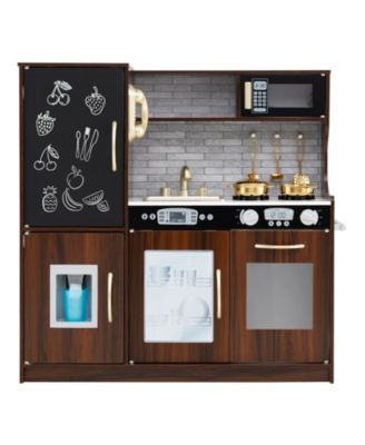 Toddler Pretend Play Kitchen Set for Boys and Girls with Accessories
