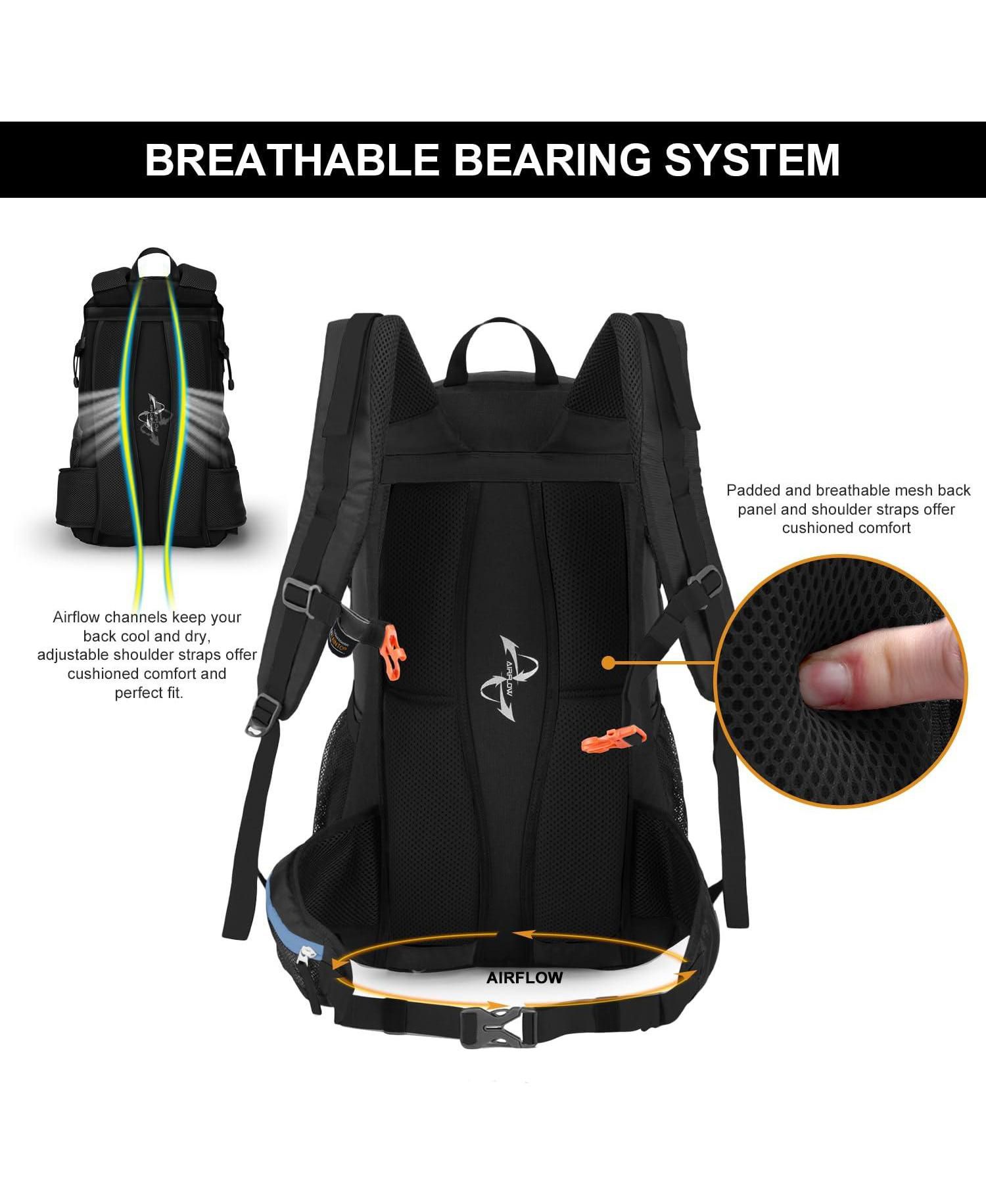 40 Liter Hiking Backpack Lightweight Travel Backpack for Men Women Outdoor Camping Backpacking
