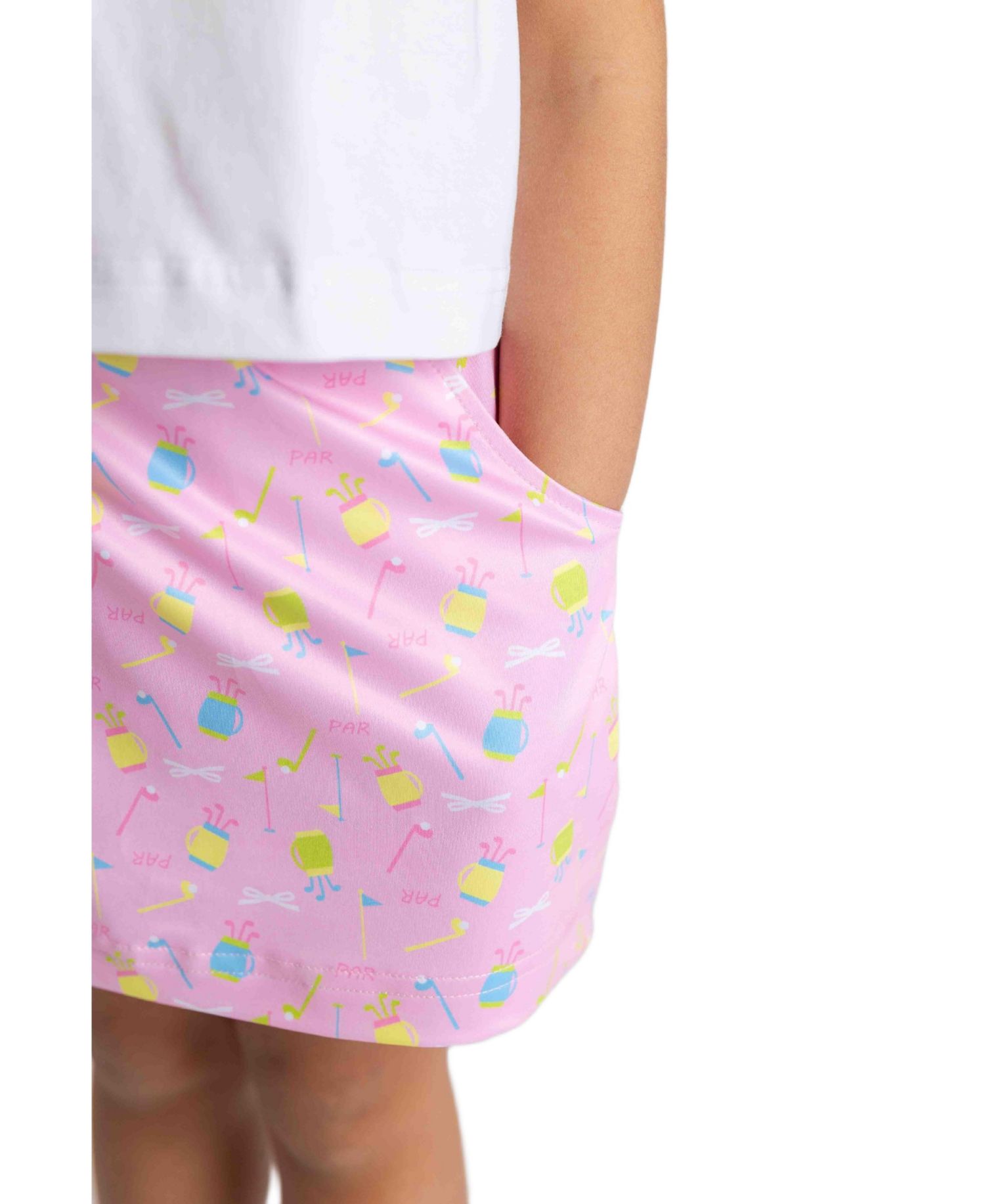 Big Girl Top And Skort Set With Golf