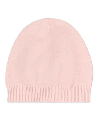 Baby Ribbed 100% Cotton Fine-Gauge Knit Beanie with Chunky Rib Trim