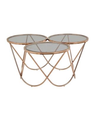 Coffee Table With Smoked Glass Top