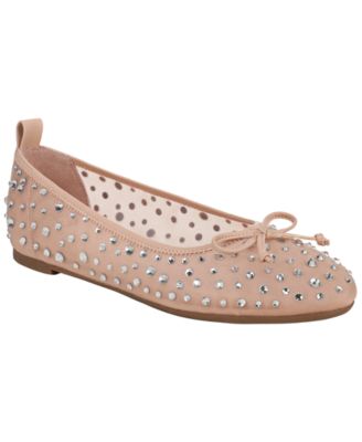 Women's Carmine Embellished Mesh Ballet Flats