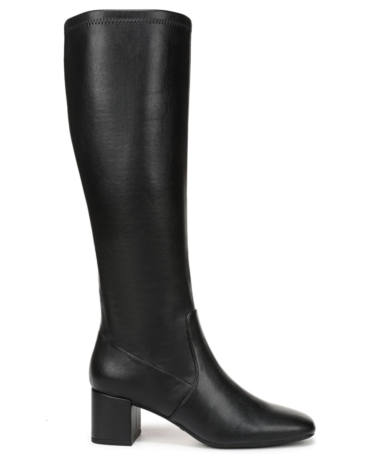 Женские ботинки LifeStride Cohen Zipper Tall, цвет: Чёрная искусственная кожа — фото 2