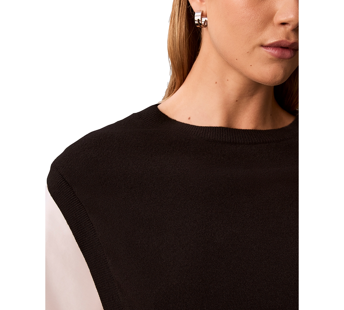 Calvin Klein Petite Crewneck Top