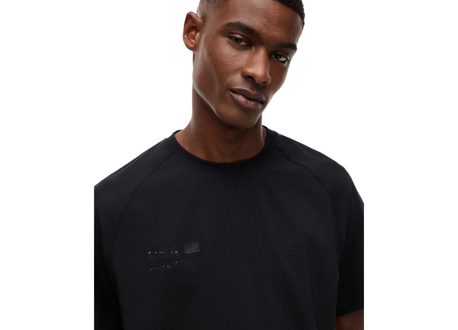 x U.S. SailGP Men's Stealth Crewneck T-Shirt