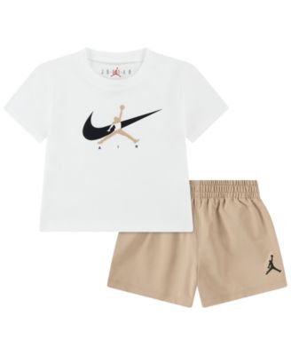 Baby Boys' Short-Sleeve T-Shirt and Shorts, 2-Piece Set